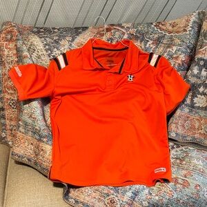 Houston Astros men’s XLarge Orange Polo Shirt